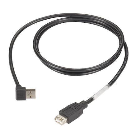 Black Box BLACK BOX USB 2.0 A M (rt Angle) To A F 4 Feet Cable USBR08-0004